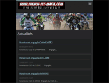 Tablet Screenshot of french-pit-mafia.com